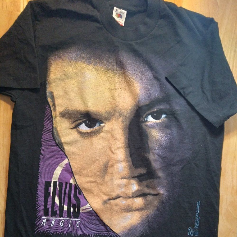 Vintage 90s Elvis Magic Portrait T-Shirt
